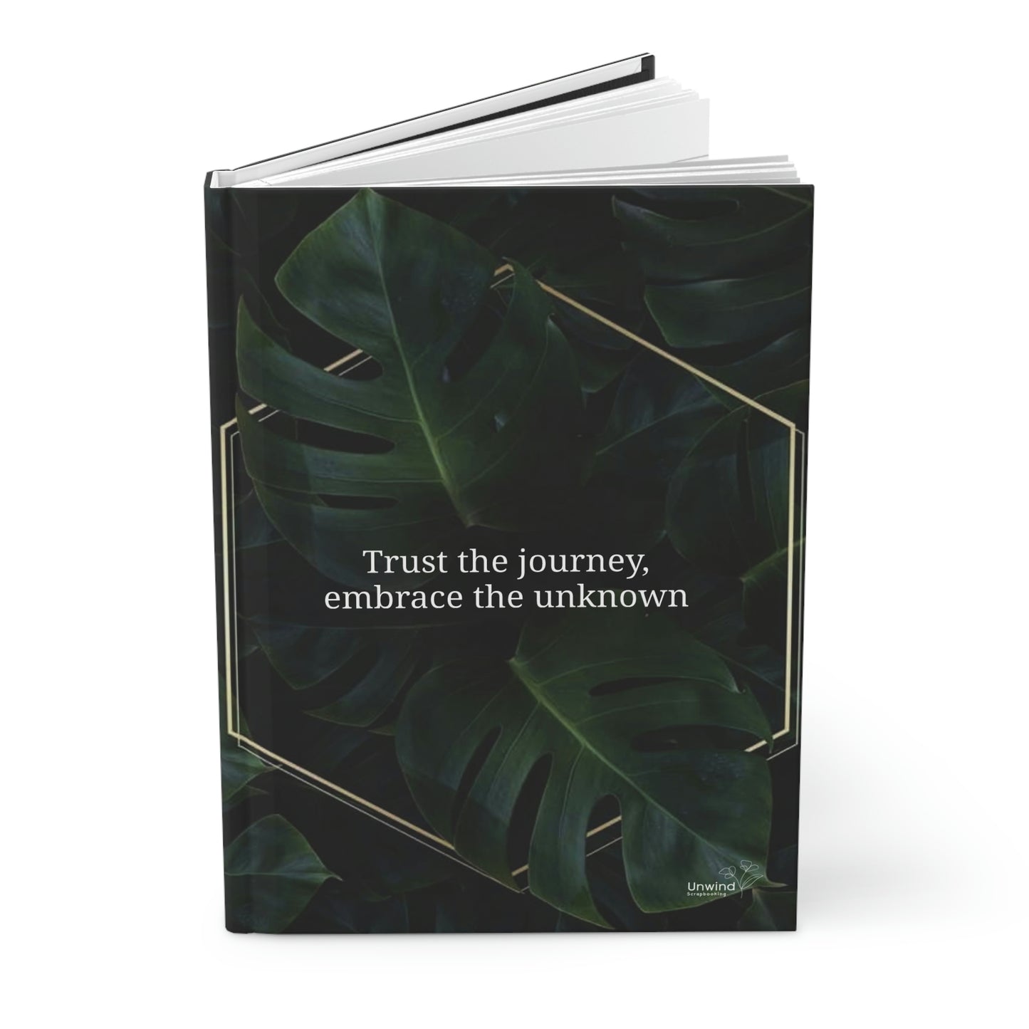 Gold Series- Trust the Journey Hardcover Journal