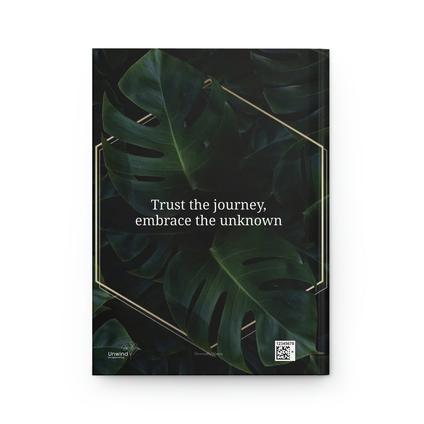 Gold Series- Trust the Journey Hardcover Journal