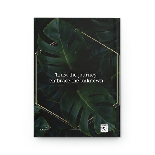 Gold Series- Trust the Journey Hardcover Journal