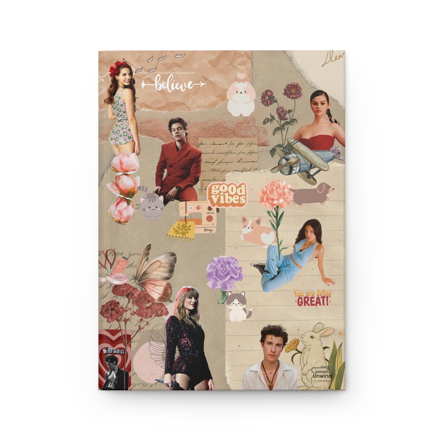 Trending Artist Hardcover Journal Matte