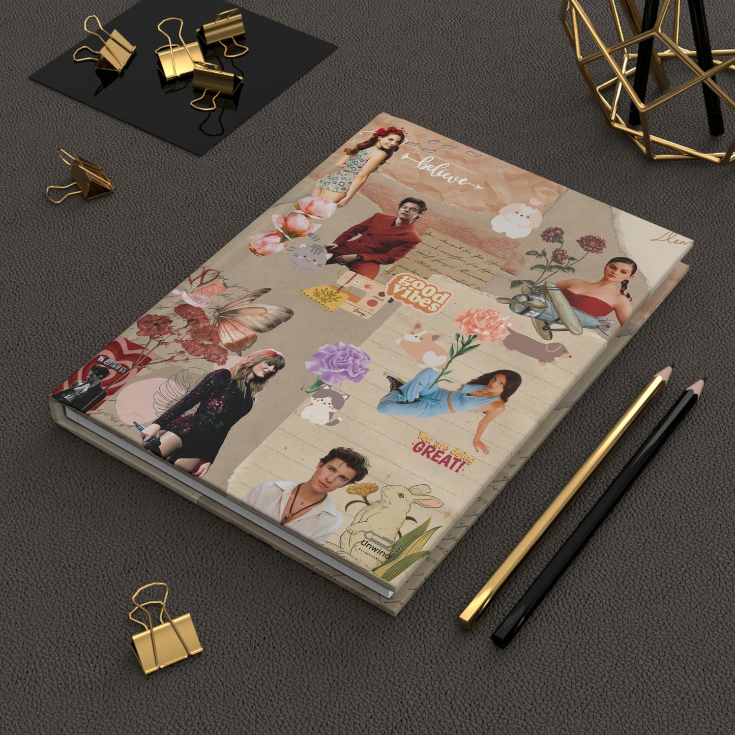 Trending Artist Hardcover Journal Matte