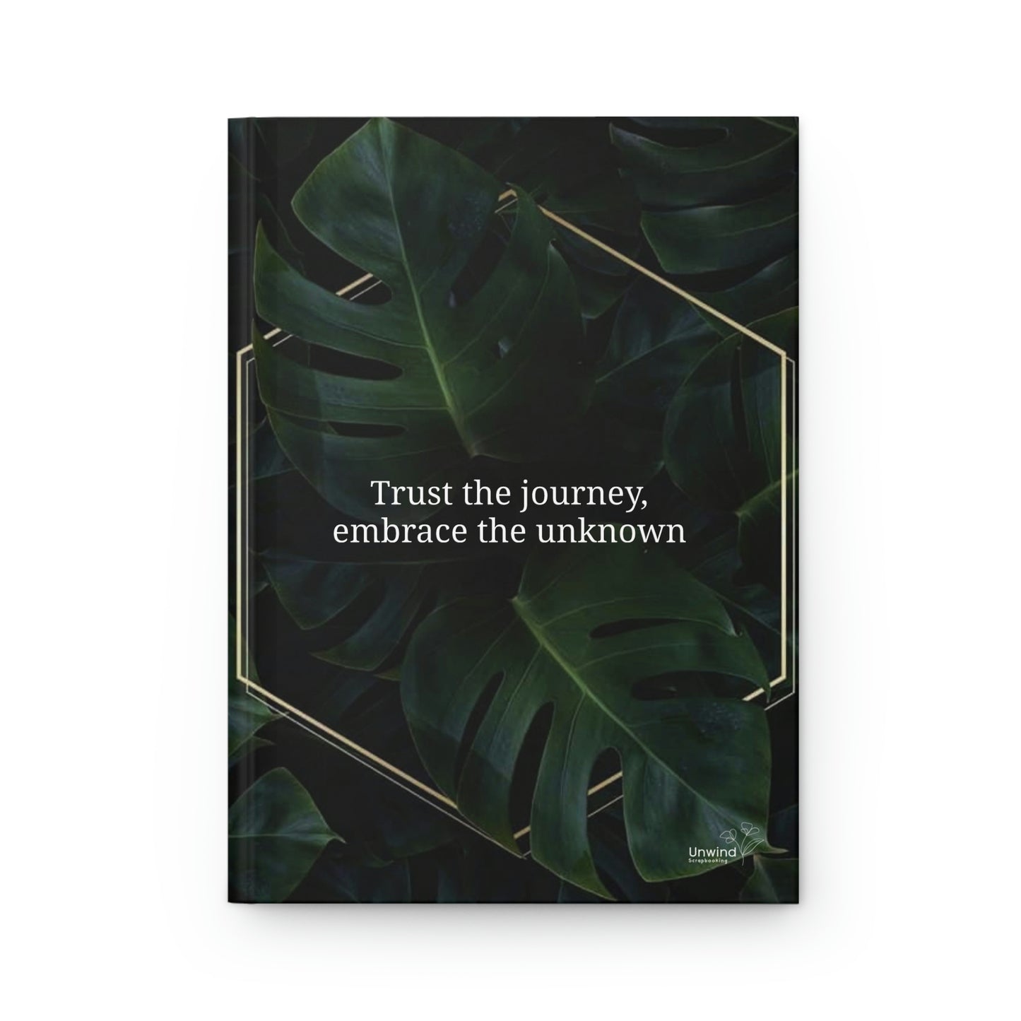 Gold Series- Trust the Journey Hardcover Journal