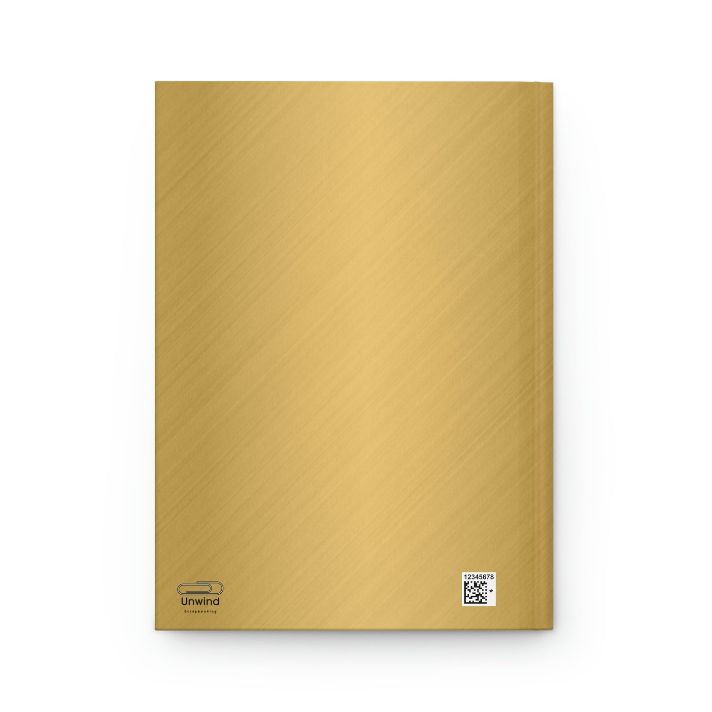 Gold Quote Hardcover Journal Matte- Observe don't absorb