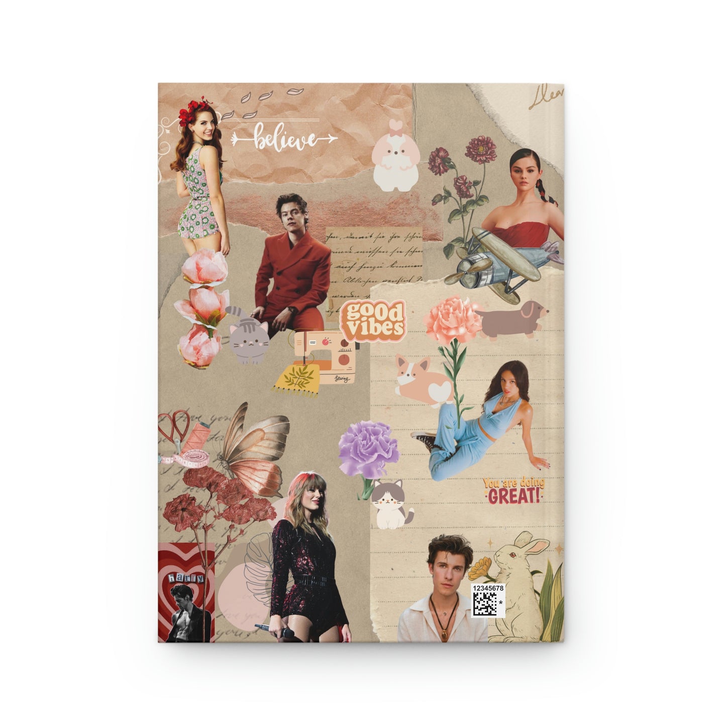 Trending Artist Hardcover Journal Matte